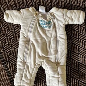 Magic Sleepsuit Baby Merlin's Transition Product - 3-6 Cream One Piece